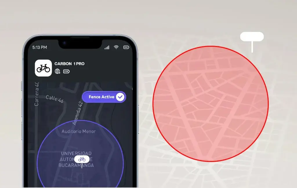 Alles im Blick: Smart-Bar mit Navigation und Fingerabdruck-Sensor.